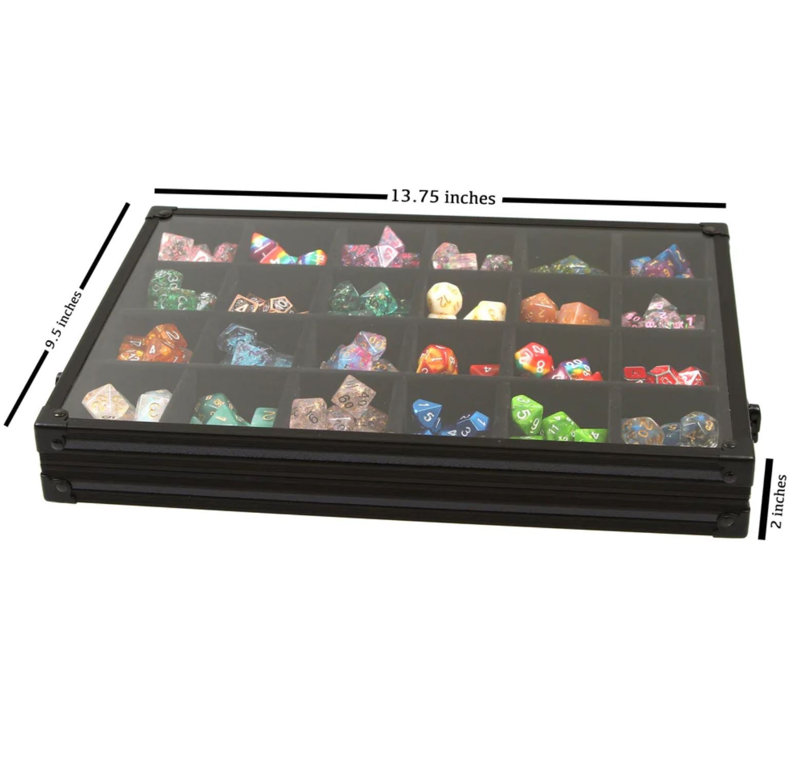 Forged Deluxe Dice Display Case | Black Mountain Hobby and Games